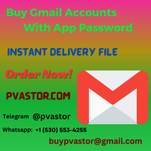 Buy Gmail Accounts With App Password